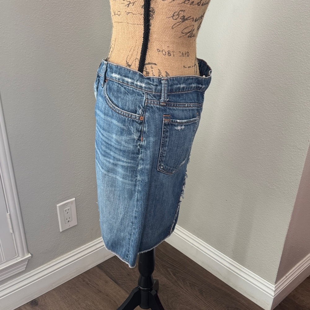 Vintage Banana Republic Denim Blue Skirt - Picture 2 of 6